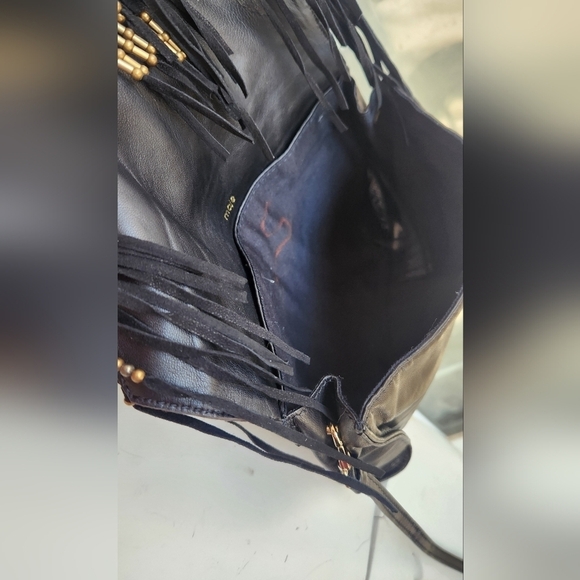 SOFT‎ LEATHER MAJE FRINGE CROSSBODY BAG - Picture 5 of 6